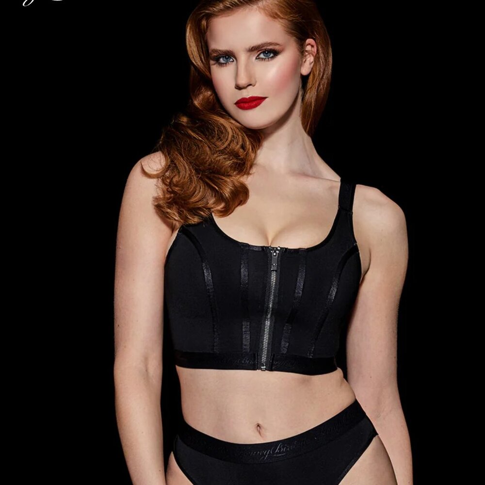 Honey Birdette Essentials Black Corset